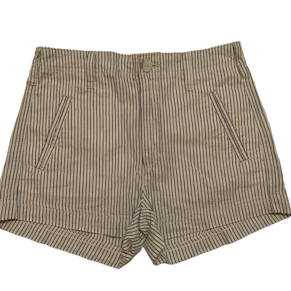 American Eagle Outfitters Stripy Cotton Shorts NEW